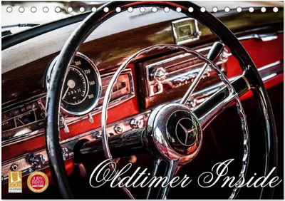 Produktbild von Oldtimer inside (Tischkalender 2025 DIN A5 quer), CALVENDO Monatskalender