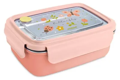 Zdjęcie produktu dla Lunchbox metalowy - Motyle