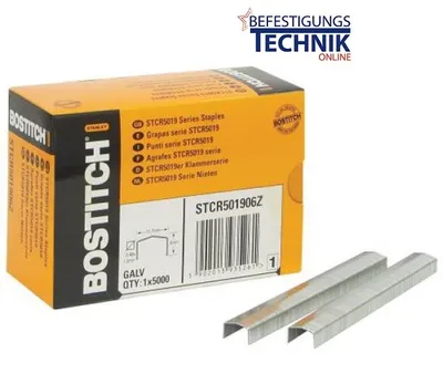 Produktbild von Bostitch spony STCR5019 pro ruční sponkovací kladiva