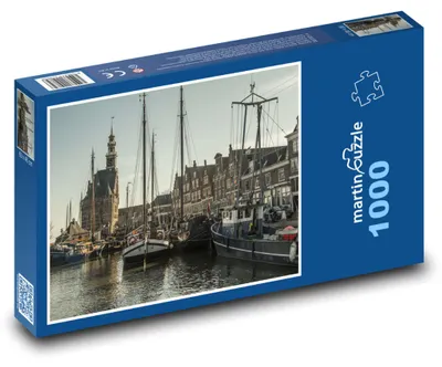Obrázok produktu pre Puzzle 1000 Lode v prístave - Holandsko - martinpuzzle