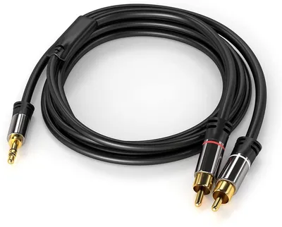 Produktbild von PREMIUMCORD Kabel, Klinke 3,5mm-2xCINCH M/M 1,5m (kjqcin015)