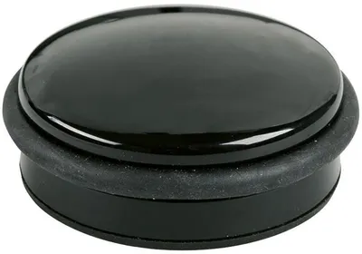 Produktbild von Türstopper Metall 1,3kg  10x4cm schwarz Packung mit 8 Stück