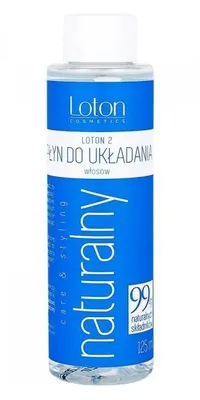 Obrázok produktu pre Loton, starostlivosť a účes, Tekutý sprej na úpravu vlasov, modrý, zásoba, 125 ml