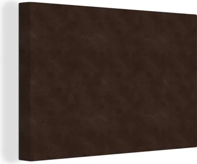 Produktbild von OneMillionCanvasses® - Leinwandbilder - 140x90 cm, Leder - Braun - Tierhaut, Wandbilder Kunstdruck Wanddekoration - Foto auf Leinwand - Gemälde auf Holzrahmen