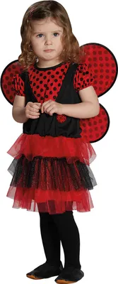 Produktbild von Marienkäfer-Kleid mit Flügeln, Größe:92