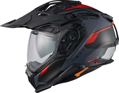 Produktbild von Nexx Helmet X.WED3 KEYO CARBON GREY.RED MT (60-L)