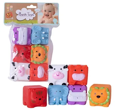 Image de Cubes de bain en forme d'animaux