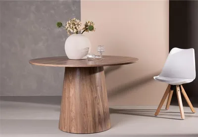 Produktbild von Lanzo Eßtisch rund 75 x120 cm natur braun
