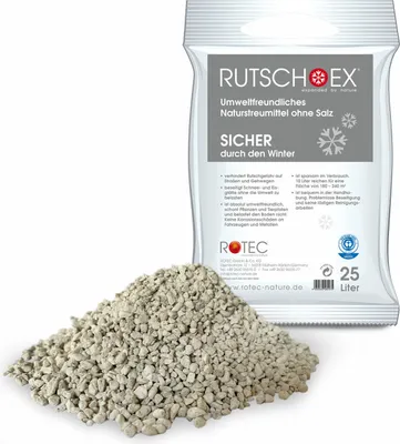 Produktbild von RUTSCH-EX Winterstreu Naturstreumittel kein Streusalz  Streugut Streumittel 25L Sack