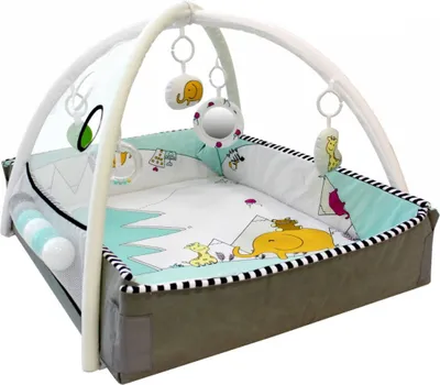 Produktbild von MamaLoes Spieldecke Ballenbad Diertjes 5-in-1 ML050415