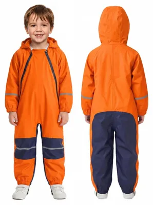 Imagen del producto de Traje de lluvia completo para niños de 1 a 12 años