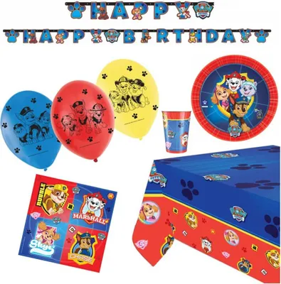 Zdjęcie produktu dla Zestaw imprezowy Paw Patrol 40 elementów