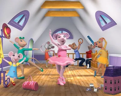 Zdjęcie produktu dla Plakat ścienny z Angeliną Balleriną