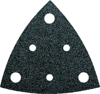 Produktbild von FEIN Schleifblätter, gelocht, Kantenlänge 80 mm, Korn 220, 50 Stk.