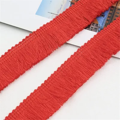 Productafbeelding van Fransenborte 25 mm x 6 m - Versierband voor Kleding en Decoratie