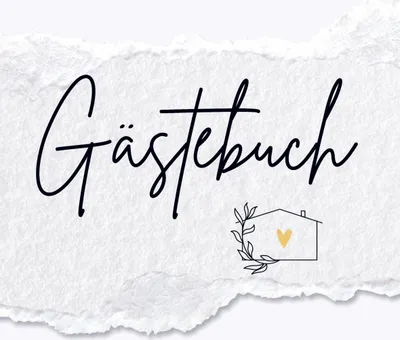 Produktbild von Gästebuch "Ferienwohnung"- Premium Gästebuch Blanko