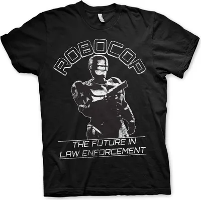 Produktbild von Robocop - The Future In Law Emforcement T-Shirt - Medium - Black