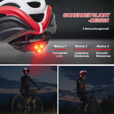 CE-zertifizierter Fahrradhelm für Herren und, Ansicht 2 von 7