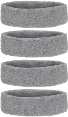 Produktbild von Sportband aus weichem Polyester - 18 x 5 cm - 4 Stück - Badstof