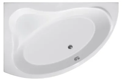 Produktbild von Aqualine ORAVA Badewanne 150x90x38cm, links, weiß