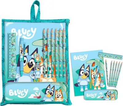 Imagen del producto de Set de material escolar Bluey de Kids Licensing: producto oficial de alta calidad