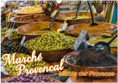 Produktbild von Marché Provencal - Märkte der Provence (Wandkalender 2026 DIN A3 quer), CALVENDO Monatskalender