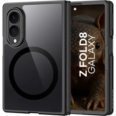 Produktbild von Handyhülle für Galaxy Z Fold8, Dux Ducis Aimo Mag, Transparent mit Schwarzen Rahmen