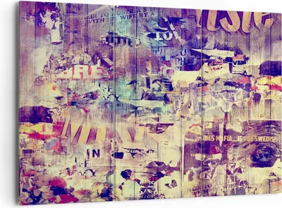 Produktbild von Bild auf Leinwand - Leinwandbild - Graffiti modern - 165x110cm - Wand Bild - Wanddeko - Wandbilder - Leinwanddruck - Bilder - Kunstdruck - Wanddekoration - Leinwand bilder - Wandkunst - CE165x110-3598