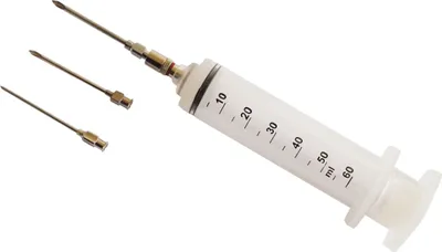 Produktbild von L'outil Parfait Klebespritze 50 ml, geliefert mit 3 Nadeln unterschiedlicher Durchmesser