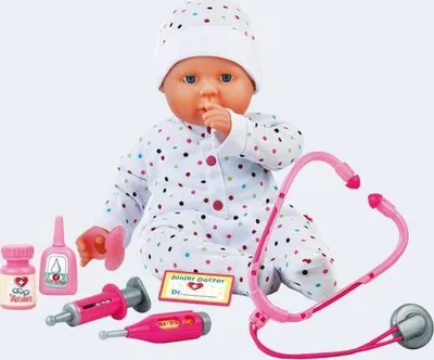 Produktbild von Dolls World Doktor Puppenset 46cm mit Zubehör
