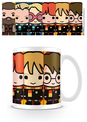 Produktbild von Harry Potter - Kawaii, Witches & Wizards - Keramik Tasse - Größe Ø8,5 H9,5cm