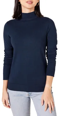 Produktbild von A. Essentials Damen Leichter Pullover mit Stehkragen (in Übergröße erhältlich),