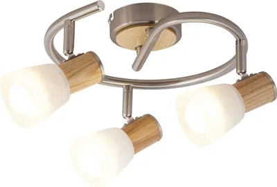 Zdjęcie produktu dla Lampa sufitowa spirala E14 3x40W kolor chrom satyna 6488 Gavin Rabalux