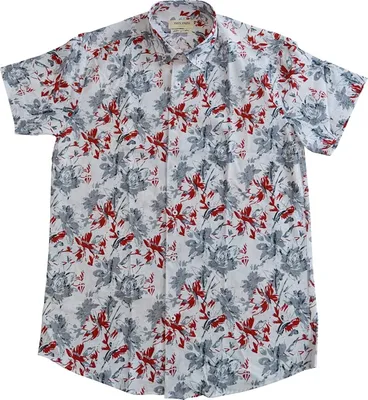Immagine prodotto di Camicia a maniche corte Yves Enzo, bianca/colorata  S