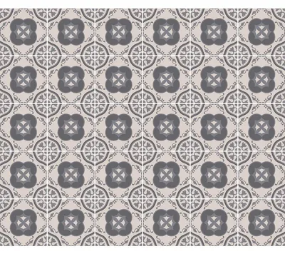 Obrázek produktu pro Samolepicí nálepky na obklady do kuchyně a koupelny – 30 nálepek ve stylu cementových obkladů (Azulejos Alinea) – 30 nálepek o rozměrech 20 x 20 cm