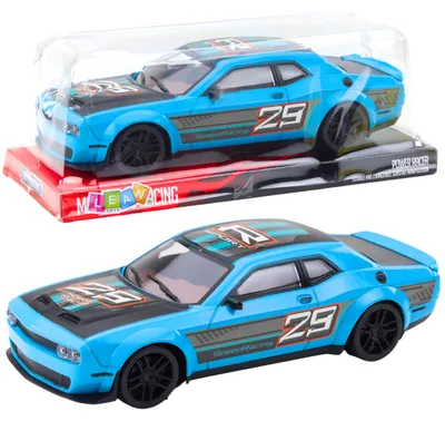 Produktbild von Sportrennwagen mit Hinterradantrieb, Blau