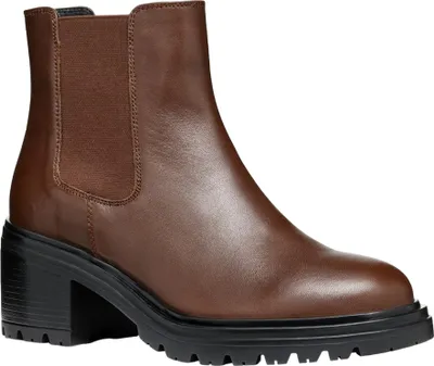 Produktbild von Geox - Damen Stiefeletten "Damiana", Leder FS11182 (38 EU) (Dunkelbraun)