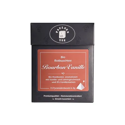 Produktbild von Paulsen Bourbon Vanille Rotbuschtee, 15x3g Pyramidenbeutel