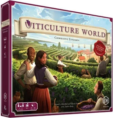 Zdjęcie produktu dla Asmodee Viticulture World: Cooperative Expansion, Gra planszowa, 14 lat(a), 75 min