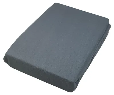 Produktbild von Thermo Fleece Spannbettlaken 180x200 cm in Anthrazit Grau