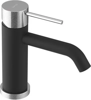Immagine prodotto di Miscelatore per lavabo ULTRASAN, nero opaco/cromo
