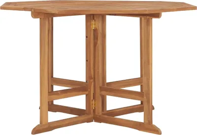Produktbild von vidaXL Garten-Esstisch Klappbar 110x110x75 cm Massivholz Teak