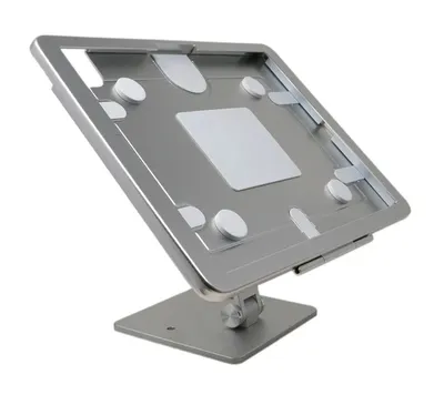 Produktbild von SYSTEM-S Tisch Halterung 360° Ständer abschließbar für iPad Pro 7 13" Air 13" (M2) Pro 6 5 4 3 12.9"