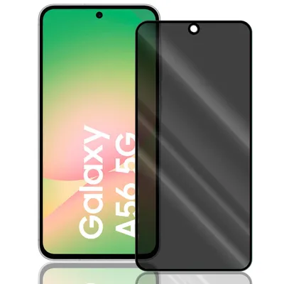 Produktbild von Anti Spy Panzer Folie für Samsung Galaxy A56 5G Privacy Displayschutzfolie Sichtschutz Glasfolie Schutzglas