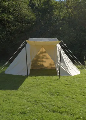 Zdjęcie produktu dla Namiot Saxony Jorvik, 3 x 5 m, 340 g/m², kolor naturalny