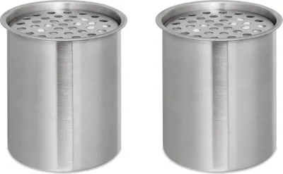 Obrázok produktu pre 2x nerezová plechovka 0,45 l s vlnou