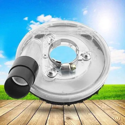 Image de Protection anti-poussière transparente de 80 à 125 mm pour meuleuses d'angle et meuleuses portatives