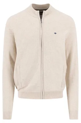 Produktbild von Strickjacke beige Fynch Hatton Struktur