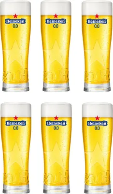 Produktbild von Heineken Biergläser 0.0 Star 250 ml - 6 Stück