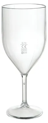 Produktbild von 6x Anyday Weinglas Mehrweg 230 ml Transparent, 23 cl